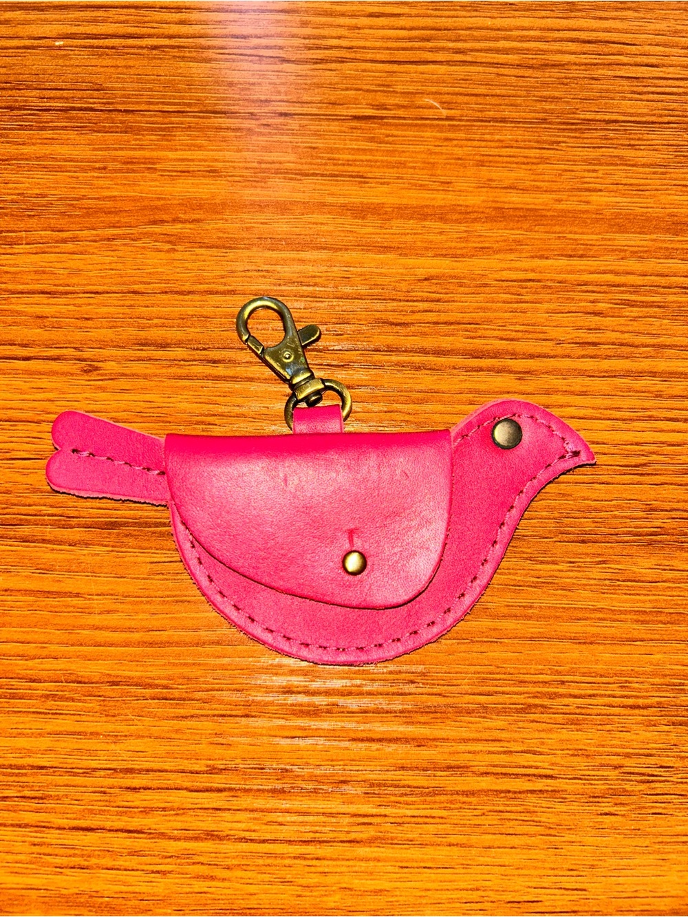 Portland Leather Goods (PLG) Mockingbird Pouch in Berry Good
